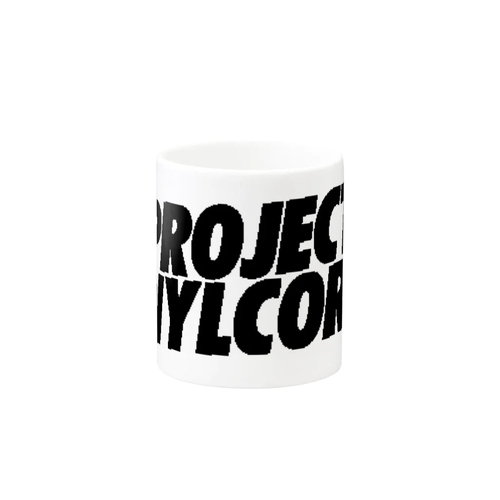 VinylcornのPVC mug マグカップの取っ手の反対面