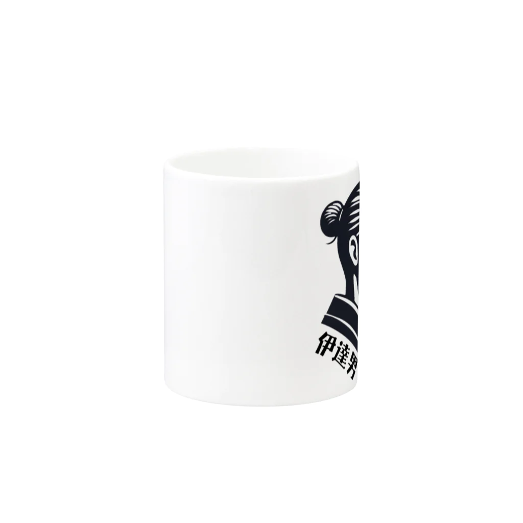 UKIYO-E_POP_by_convert_worksの伊達男 Mug :other side of the handle