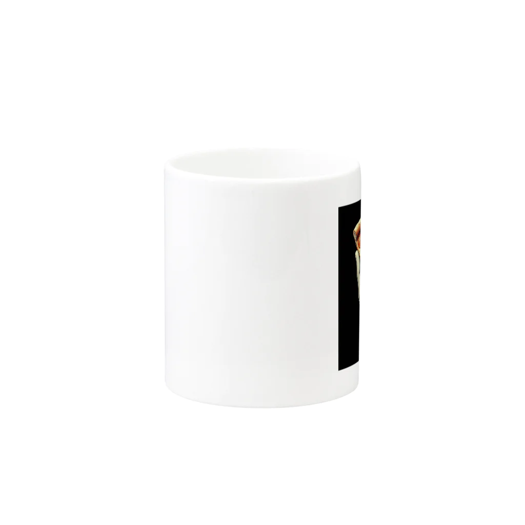 yuriseのおしゃれなpizzaのグッズ Mug :other side of the handle