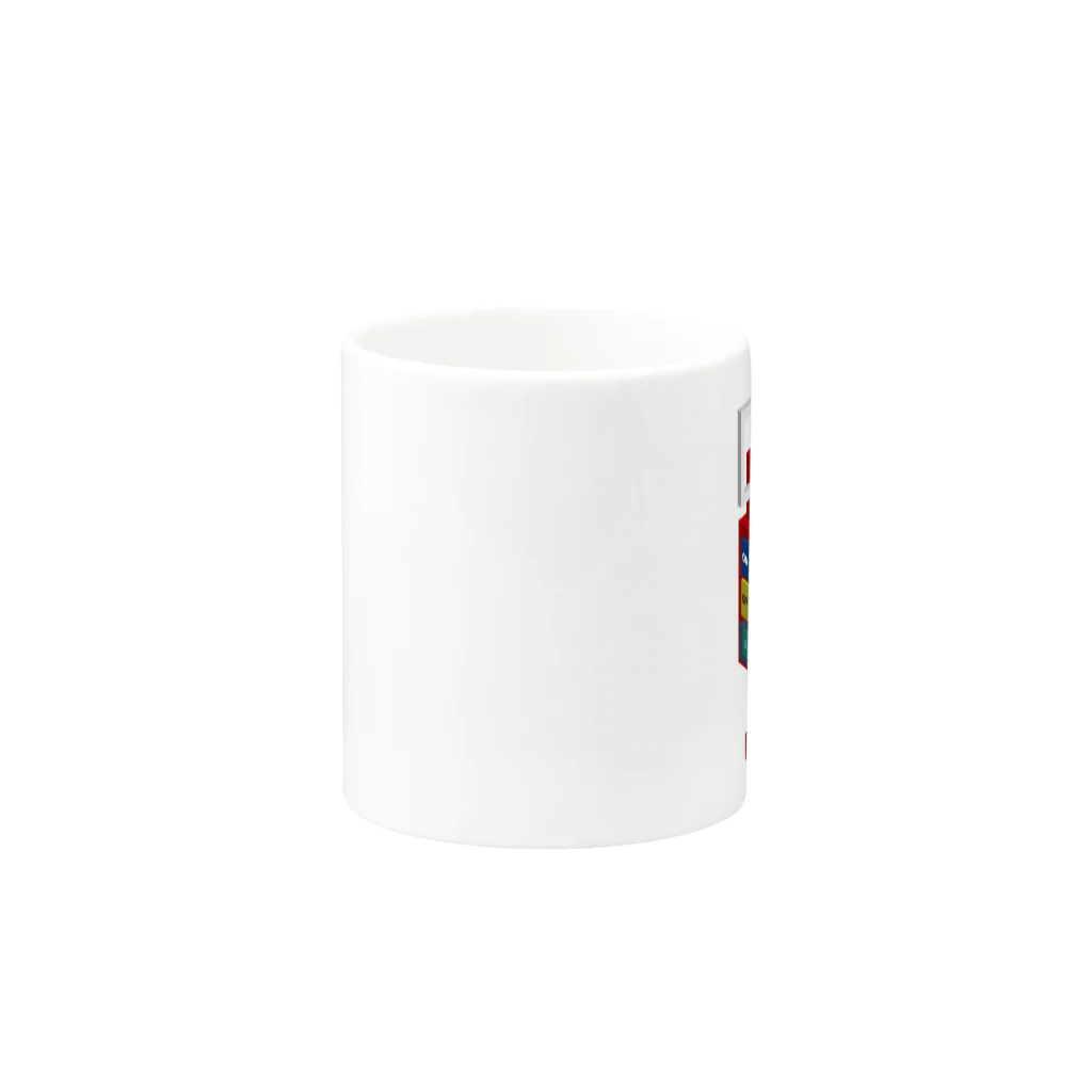 SHUJI OZAWAのSUPER ROBOT MAKER Mug :other side of the handle