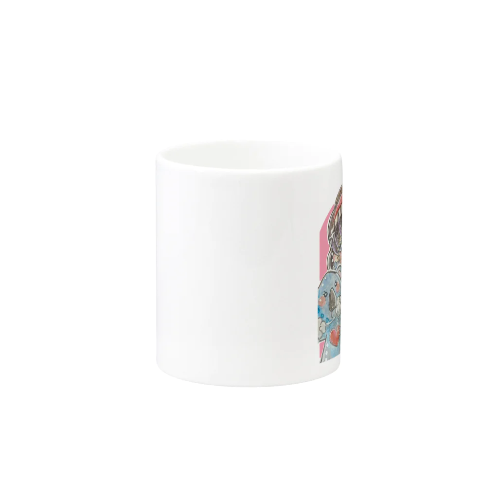 🐻 kumahana 🌷の🐨✌️ Mug :other side of the handle