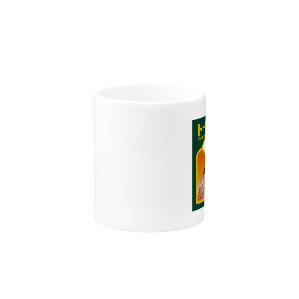 トークストックトーキョーアンオフィシャルアイテムストアーのトークストックトーキョーのグッズ Mug :other side of the handle