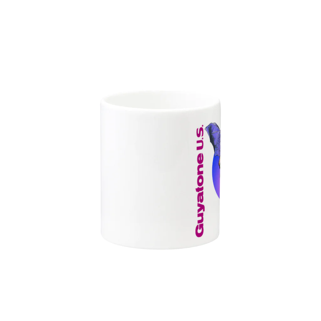 Guyatoneのバッドガール Mug :other side of the handle