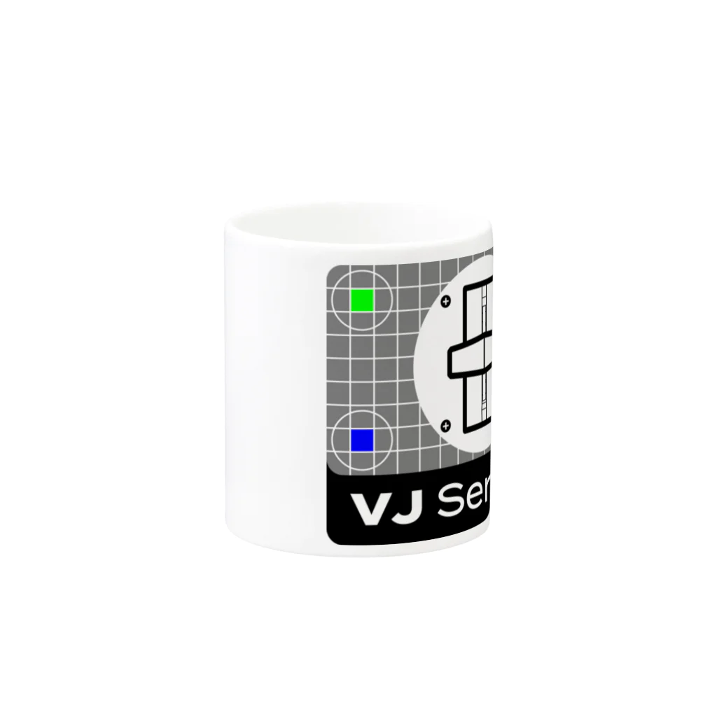 PORTASOUNDS LOST MATERIALSのVJ Services Mug :other side of the handle