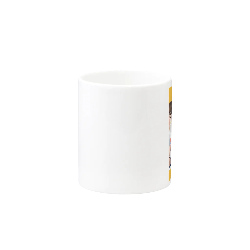 mippyのHBD Mug :other side of the handle