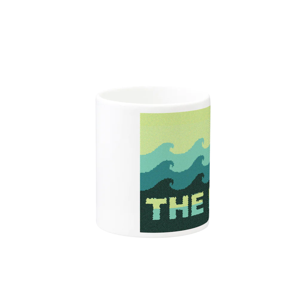 EARTH　ODYSSEYのTHE DAY Mug :other side of the handle