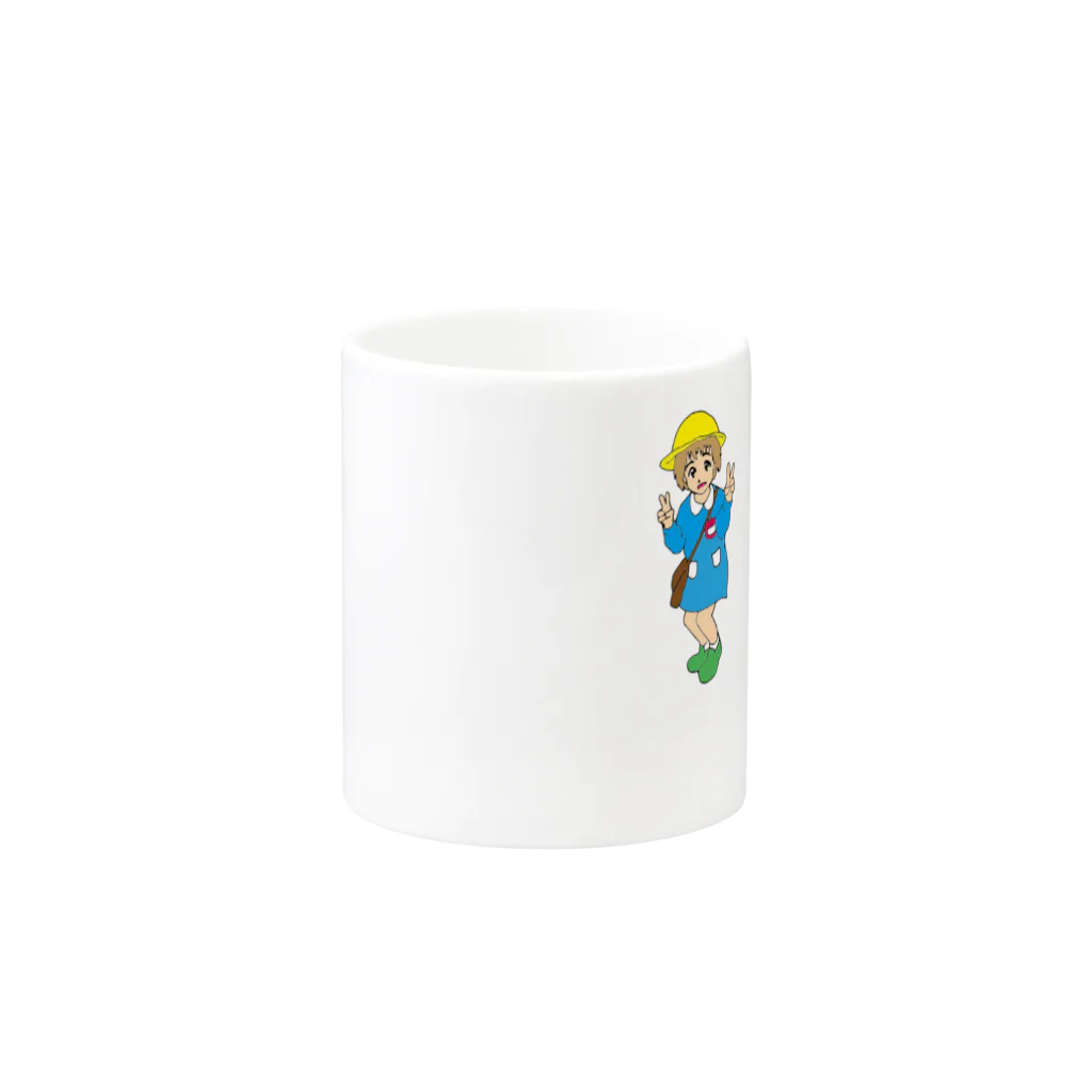 Illust-Zの園児 Mug :other side of the handle