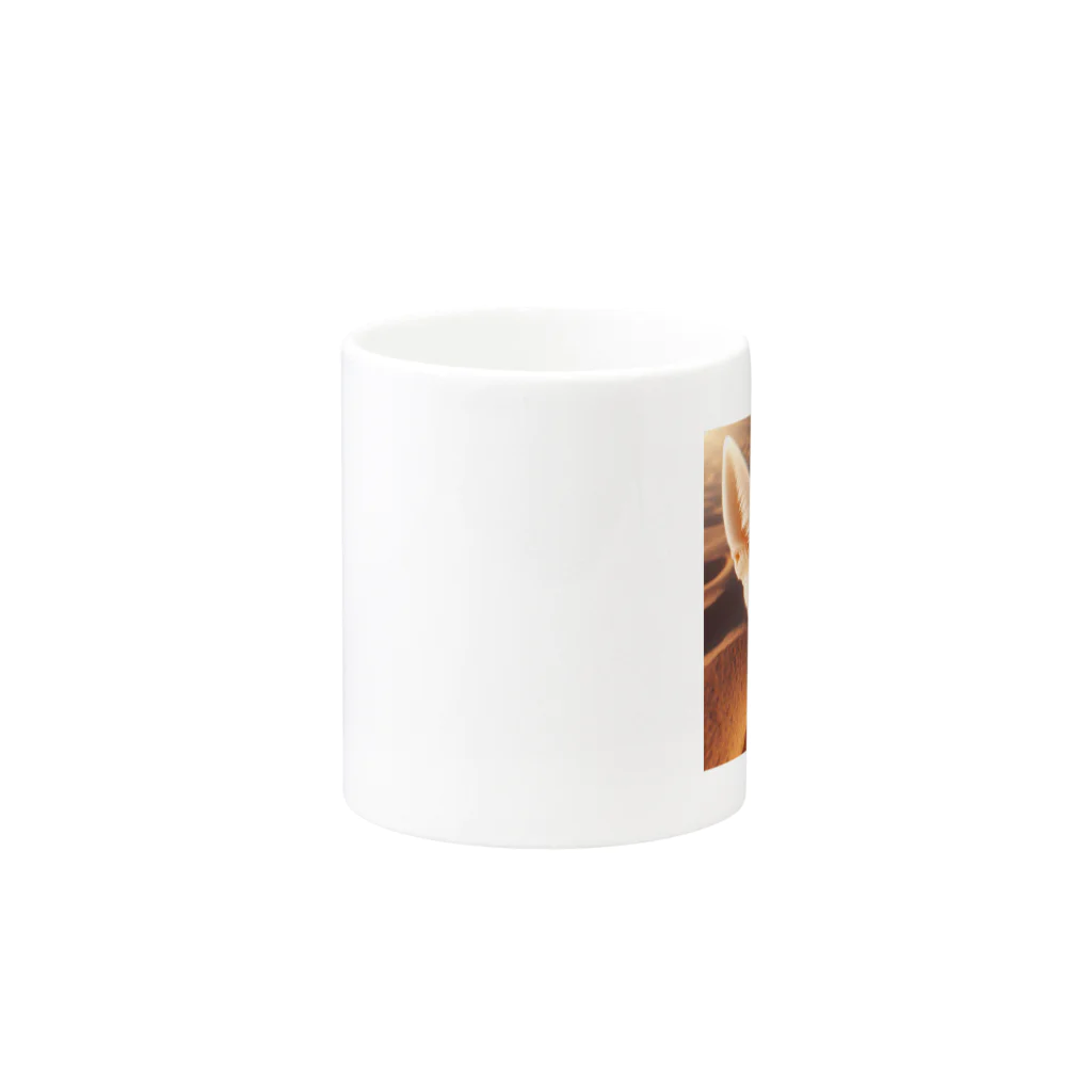 NANAponのキツネ Mug :other side of the handle