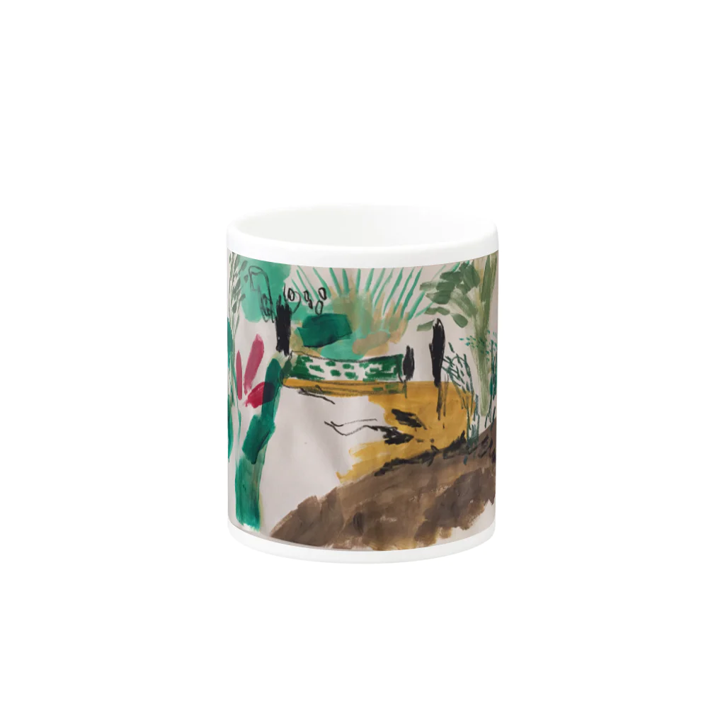 lfjlitの植物園 Mug :other side of the handle