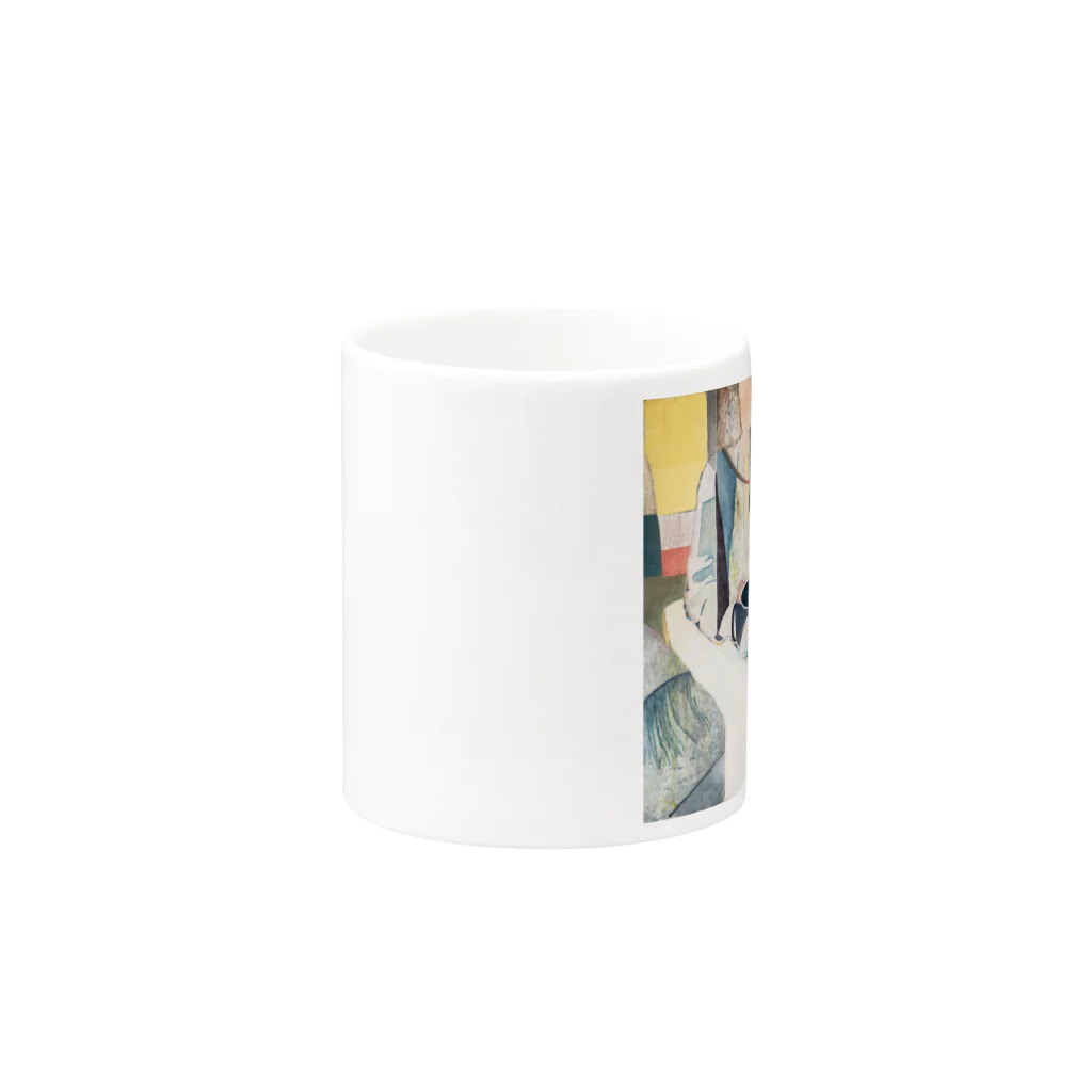 chiaki satoの男女 Mug :other side of the handle