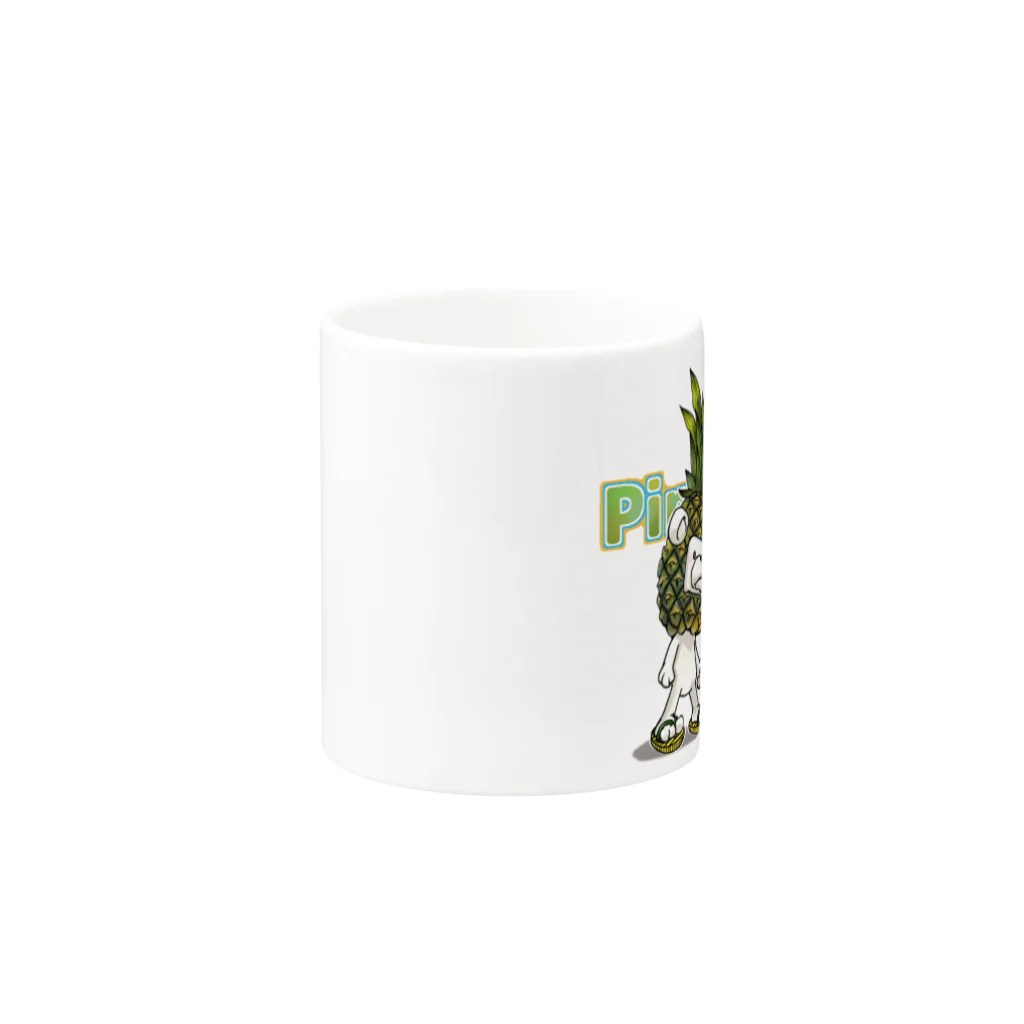 ShufChefのPineappleシュガ〜 Mug :other side of the handle