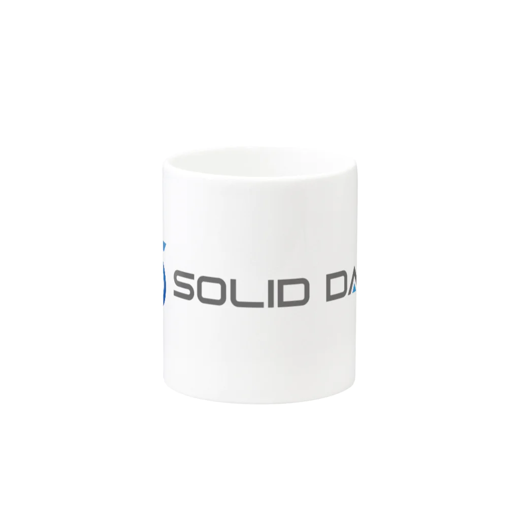 SOLID DAYS グッズショップのSOLID DAYS 2019 横 マグカップの取っ手の反対面