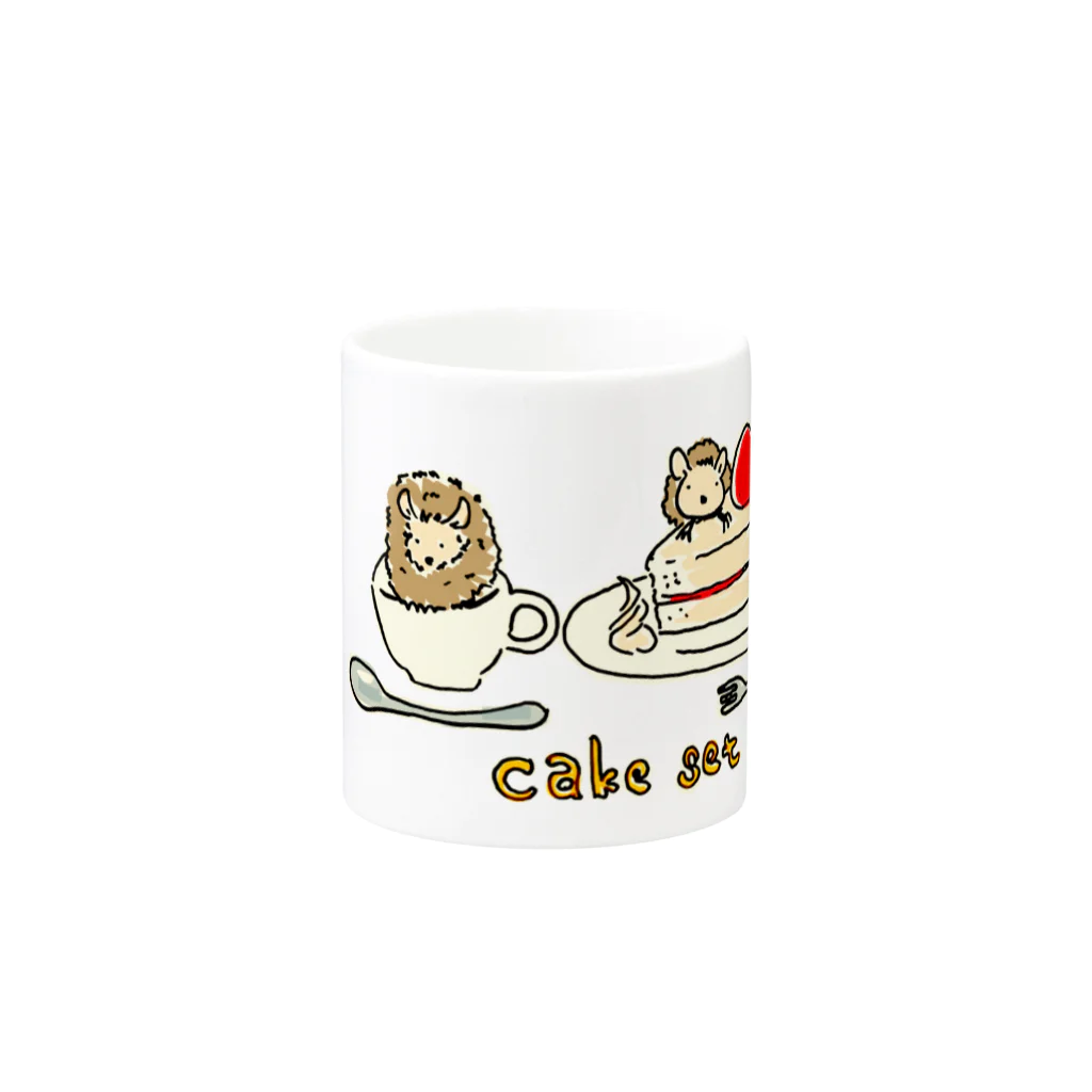 3ko4baSHOPのヒメハリ Mug :other side of the handle