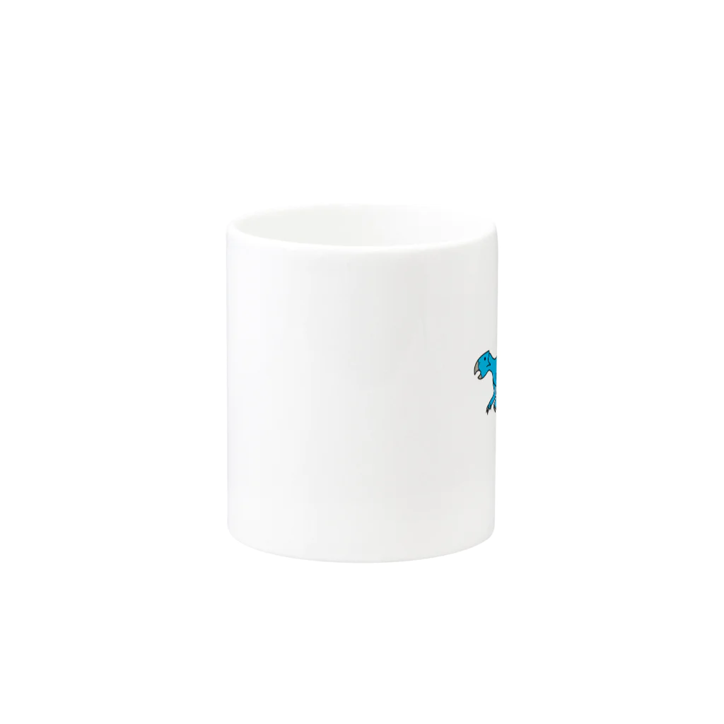 稜々のプシッタコサウルス Mug :other side of the handle