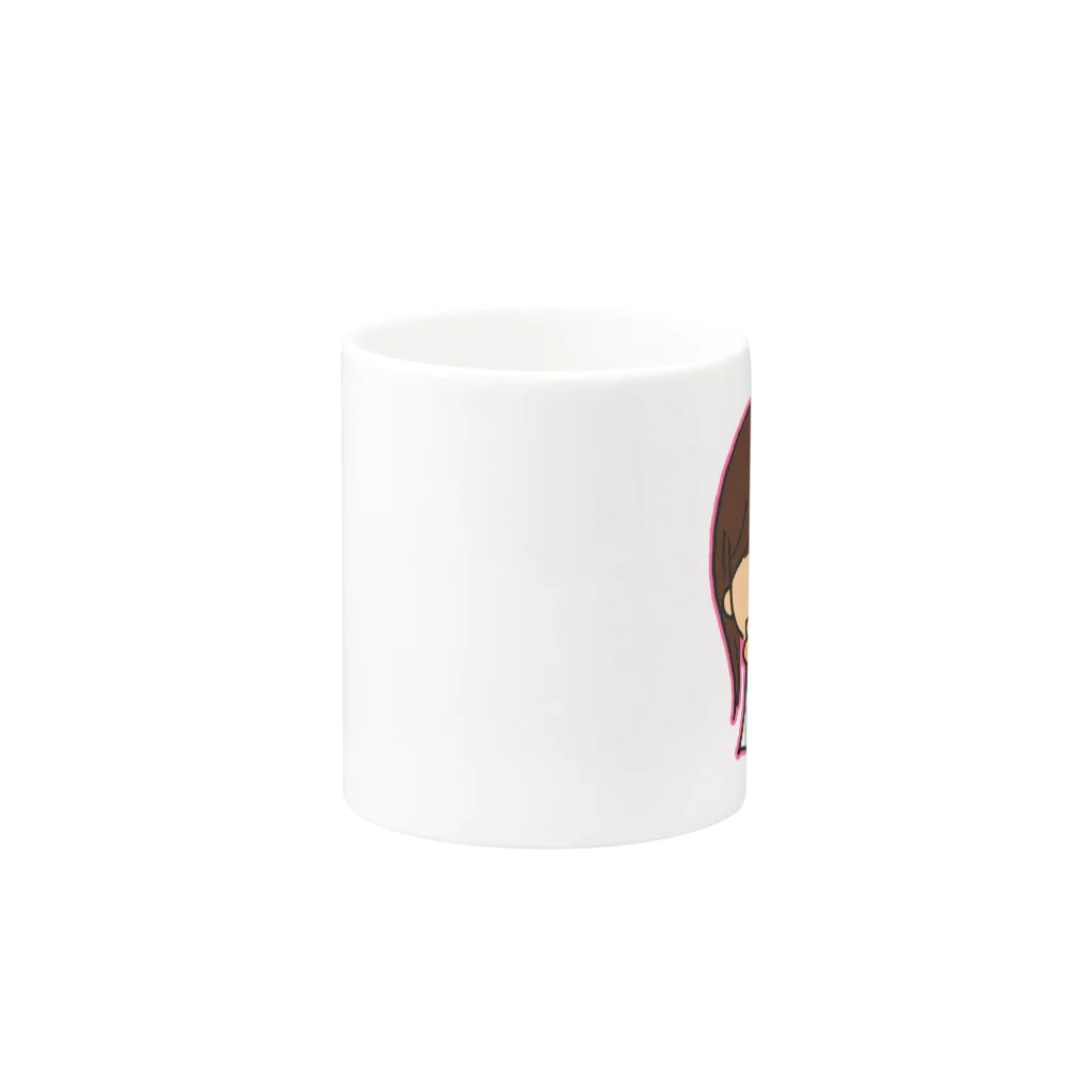 にゃりぶぅと仲間たちのあいぽとにゃりぶぅ Mug :other side of the handle