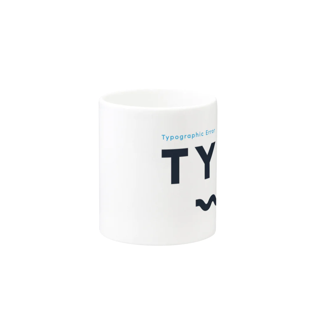 Naoki KanazawaのTYPO Mug :other side of the handle