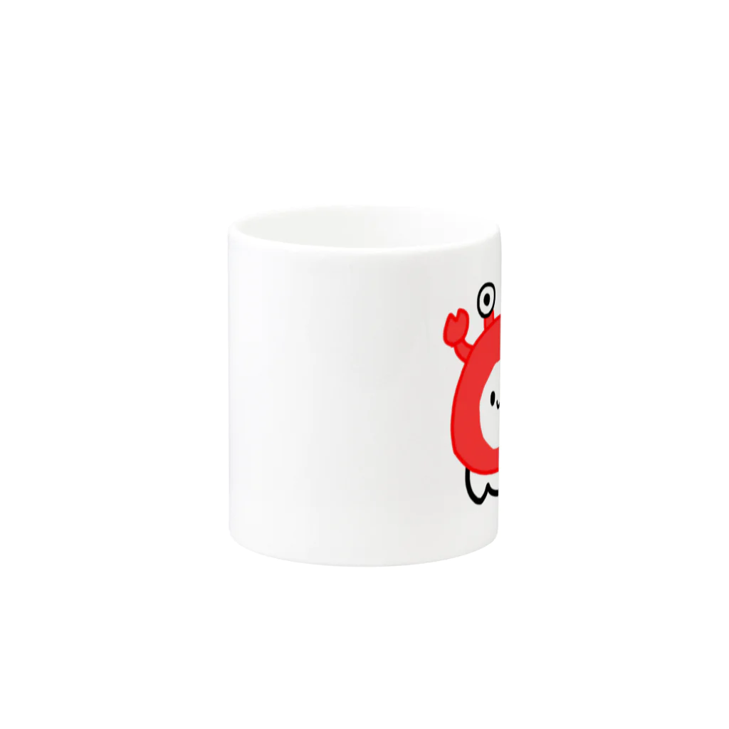 yabeeのかにに Mug :other side of the handle