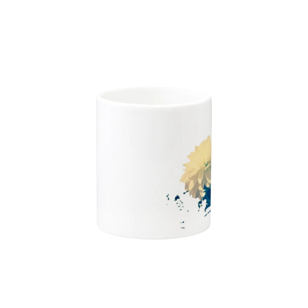 ちょこのflower night Mug :other side of the handle