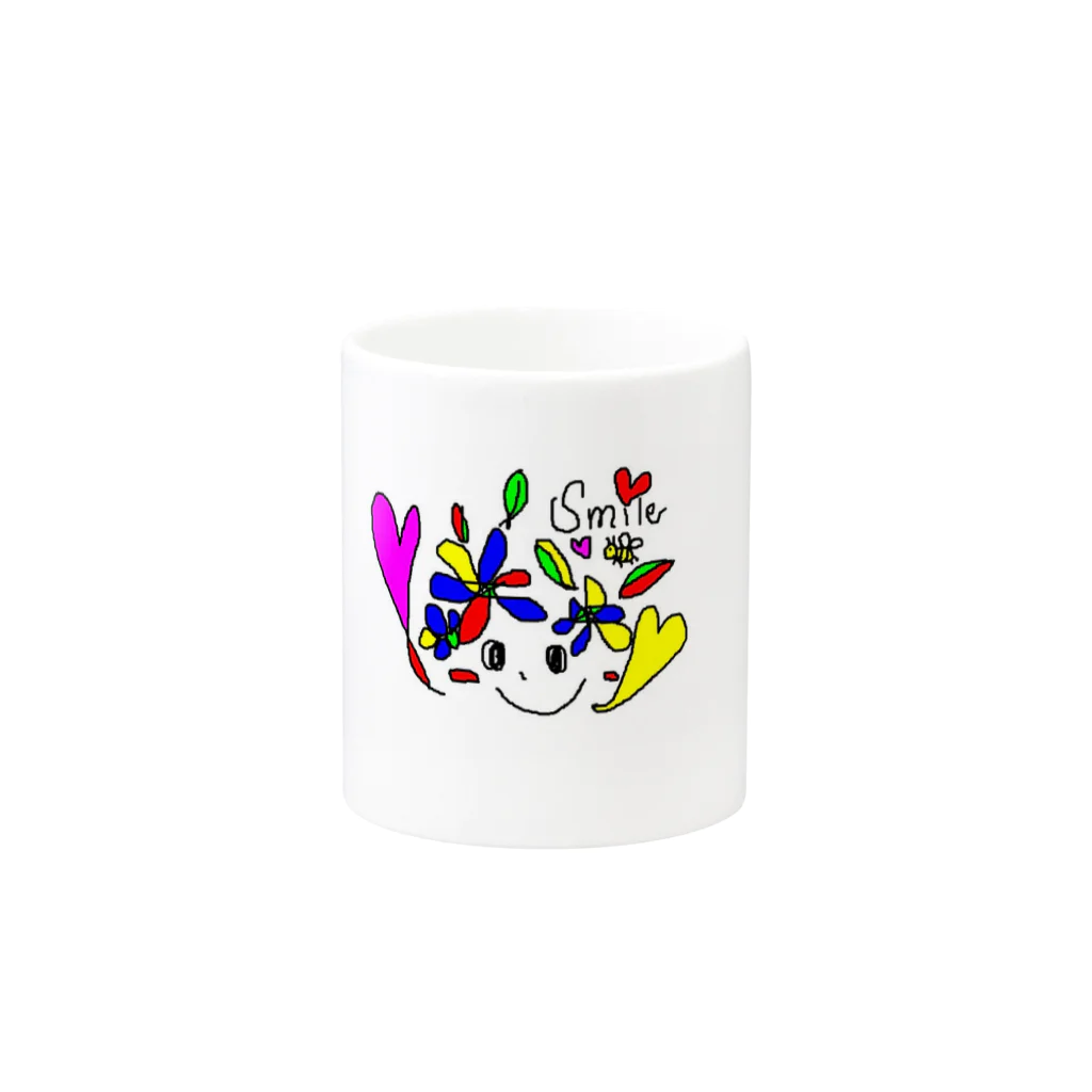 smile*me(スマイミー）'s shopのsmile*me～spring～ Mug :other side of the handle