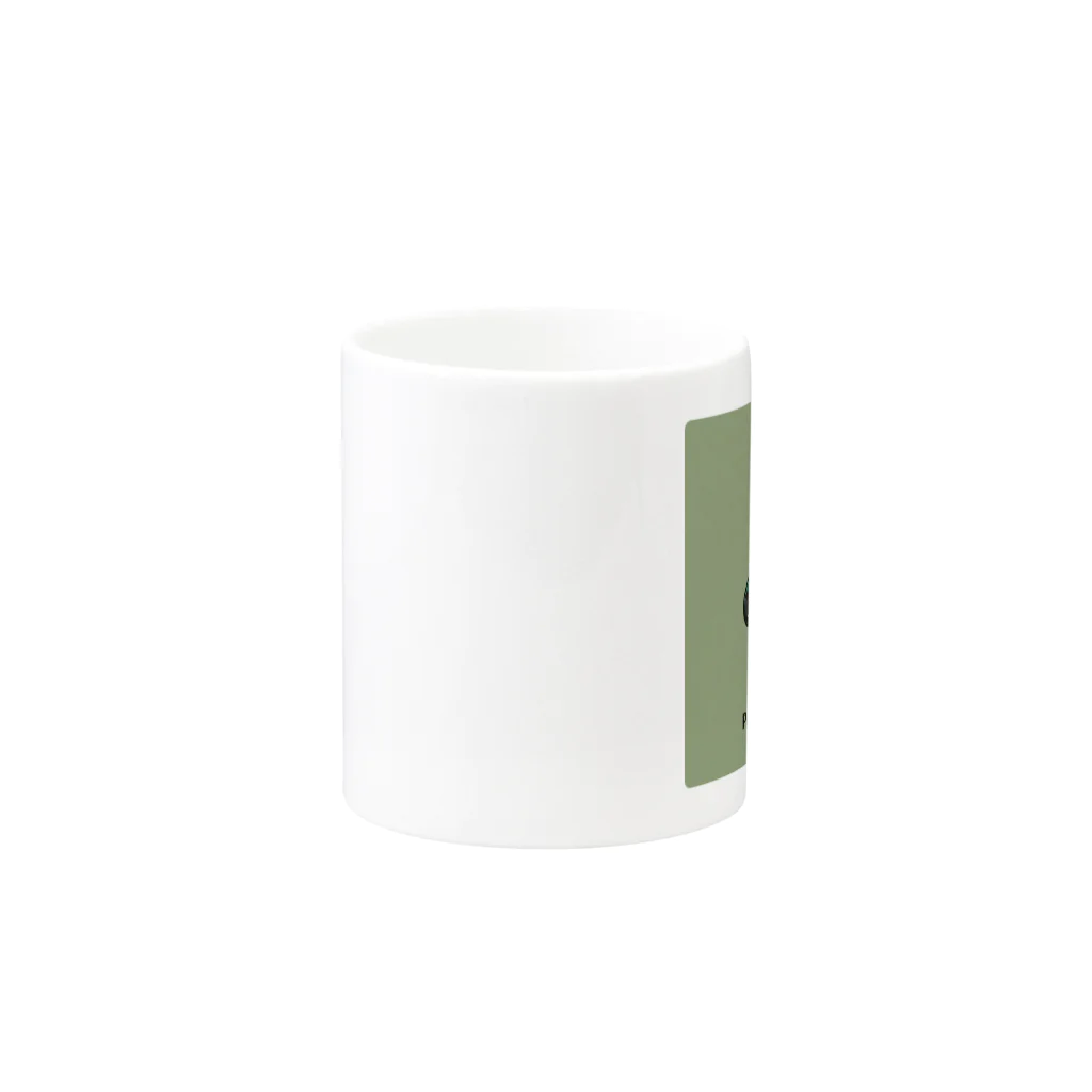 AI画房（あいがぼう）のPenguin coffee Mug :other side of the handle