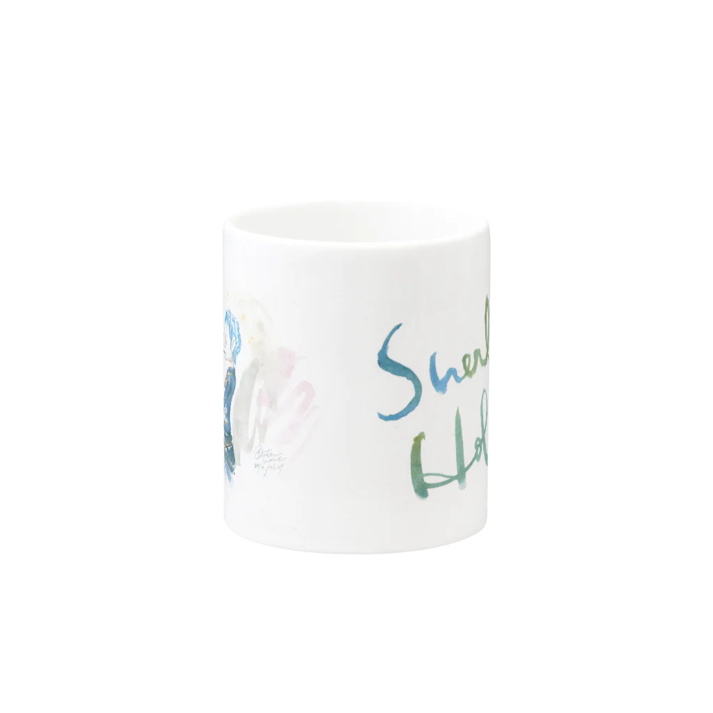 sherlockgakuenのSherlock Holmes Mug :other side of the handle