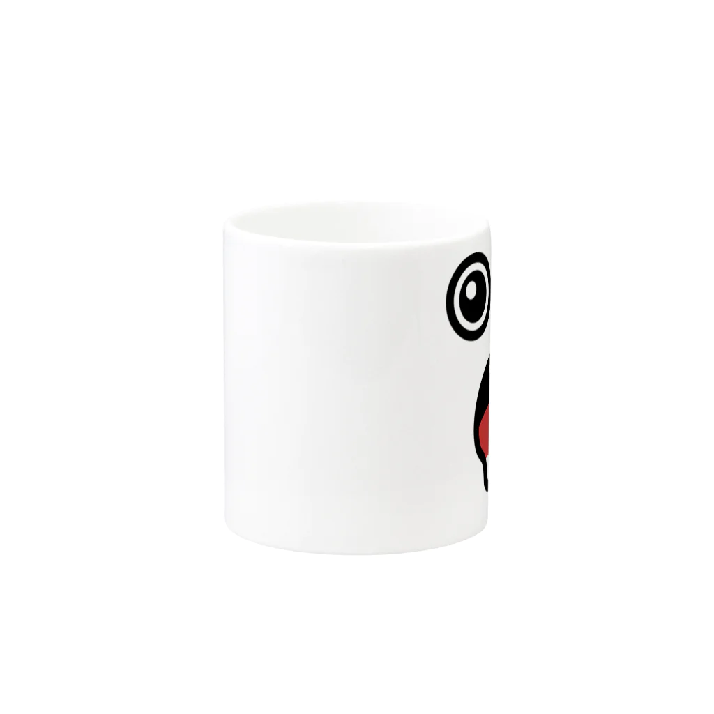 犬田猫三郎のよだれ Mug :other side of the handle