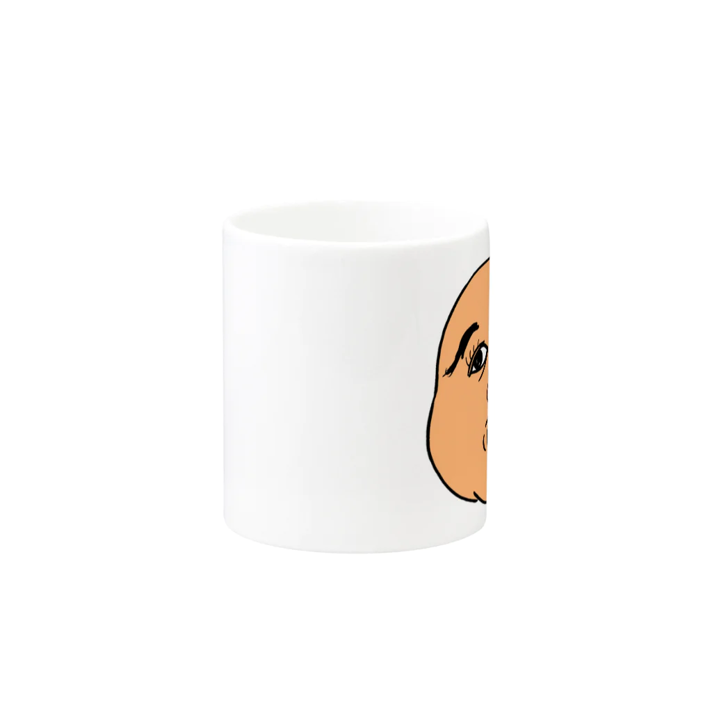 右手リアンうめもと公式のえっ！？どんな感情なん？ Mug :other side of the handle