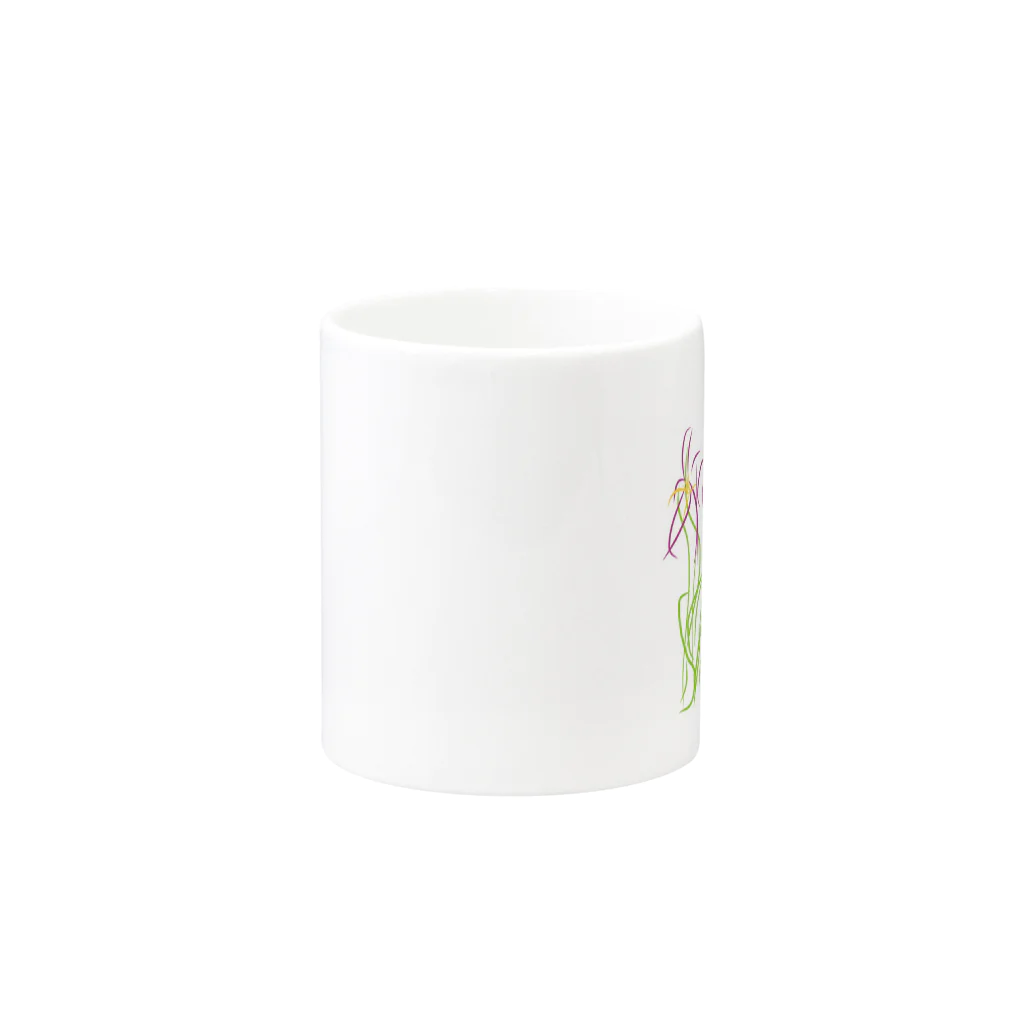 ᎰཽᏆྂྃᏁི࿆のflower Mug :other side of the handle