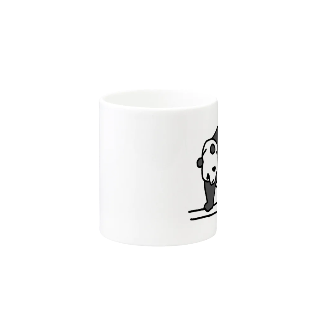 ぱんだやの笹食ってる場合じゃない Mug :other side of the handle