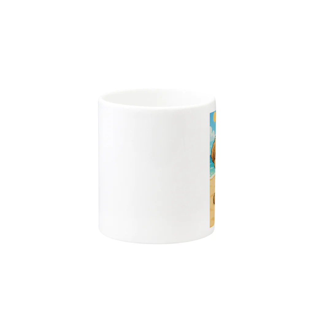 マロンとショコラの大冒険のマロンとショコラの休日リゾート Mug :other side of the handle