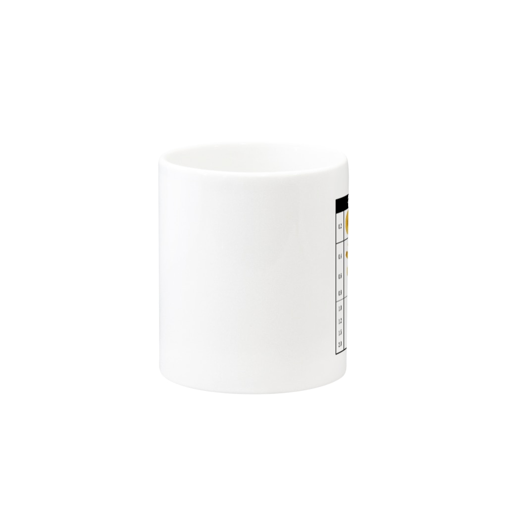 Ａ’ｚｗｏｒｋＳのお菓子と虫 Mug :other side of the handle