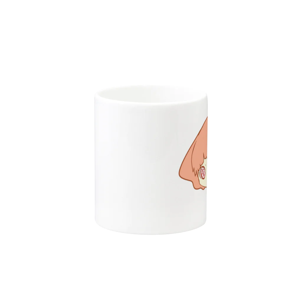 yuuのひよこ女の子 Mug :other side of the handle