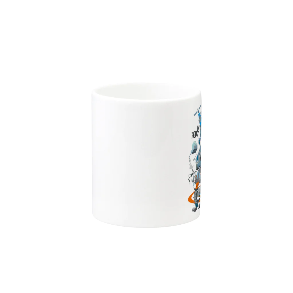 ohtematicのFast City Mug :other side of the handle