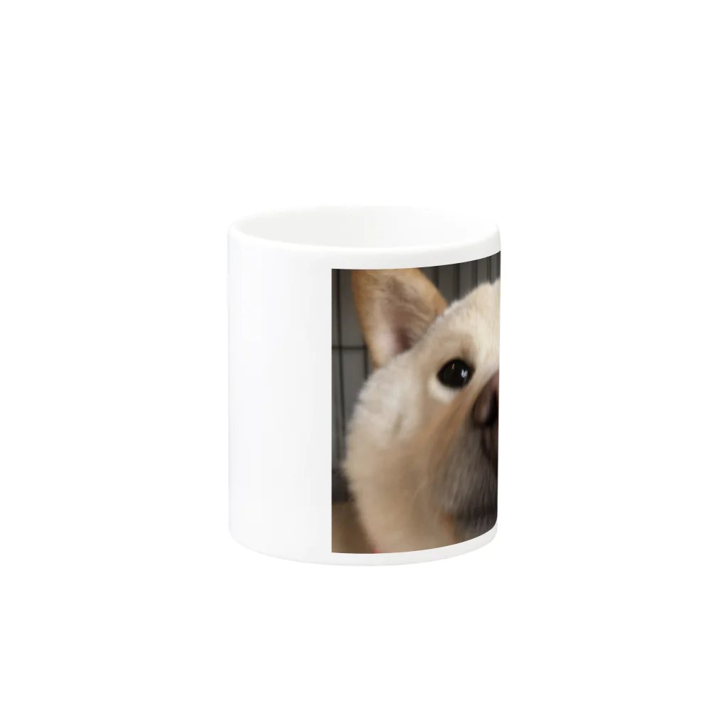 チームらんまるくん🐶の鼻でからんまるくん Mug :other side of the handle