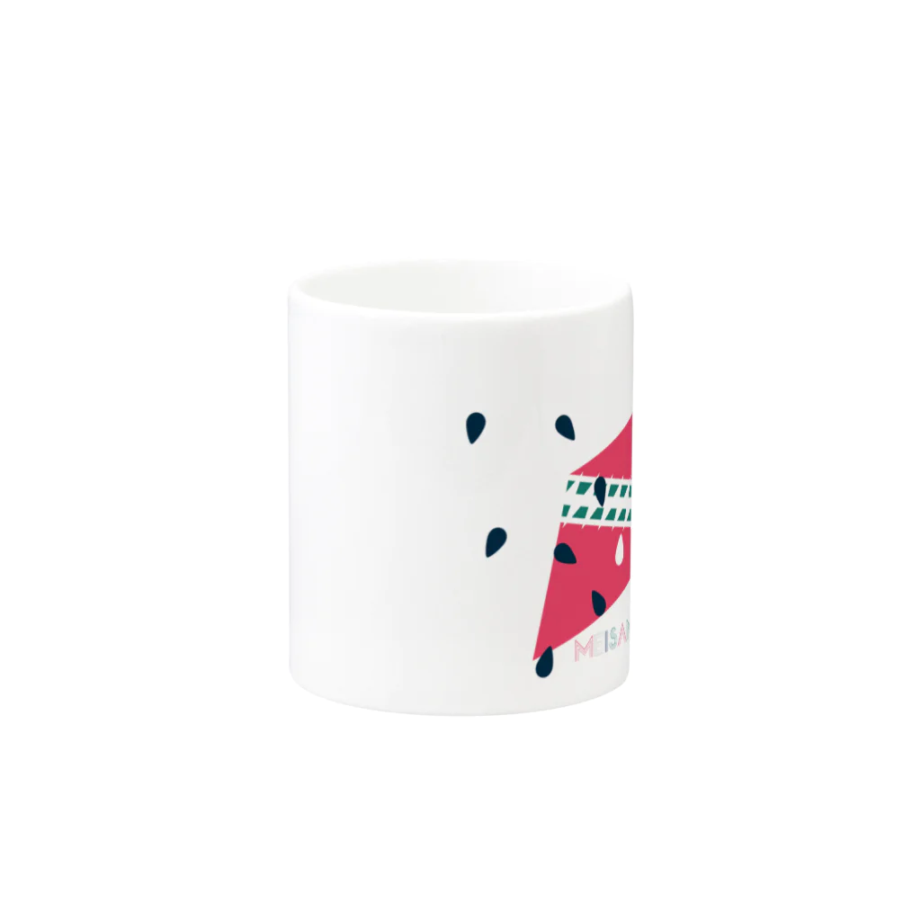 kouhey0903 のMEISANCHI LINE Mug :other side of the handle