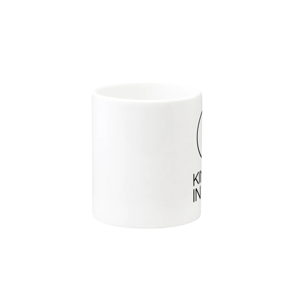 筋肉飲料公式ショップのKINNIKU INRYOU 英語ロゴ Mug :other side of the handle