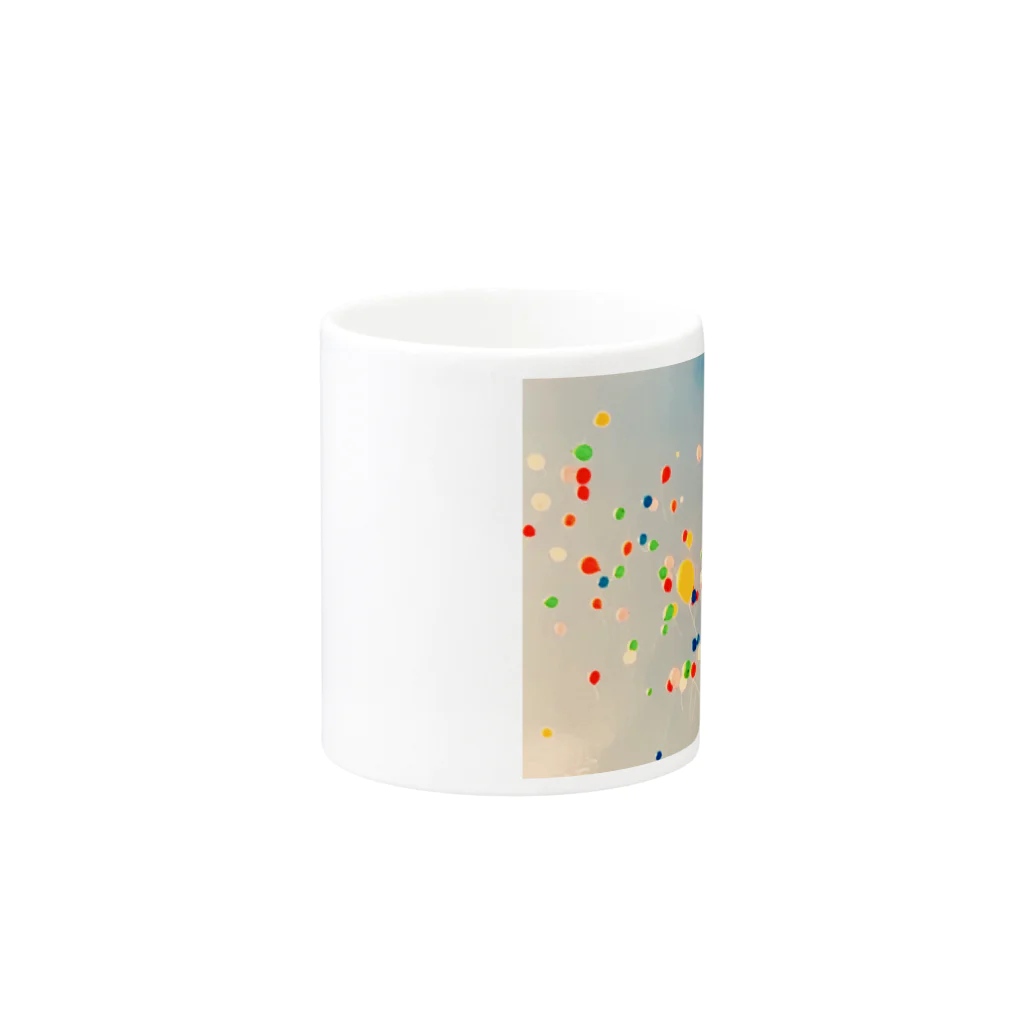 Ｓakuraroomのバルーン☆ Mug :other side of the handle