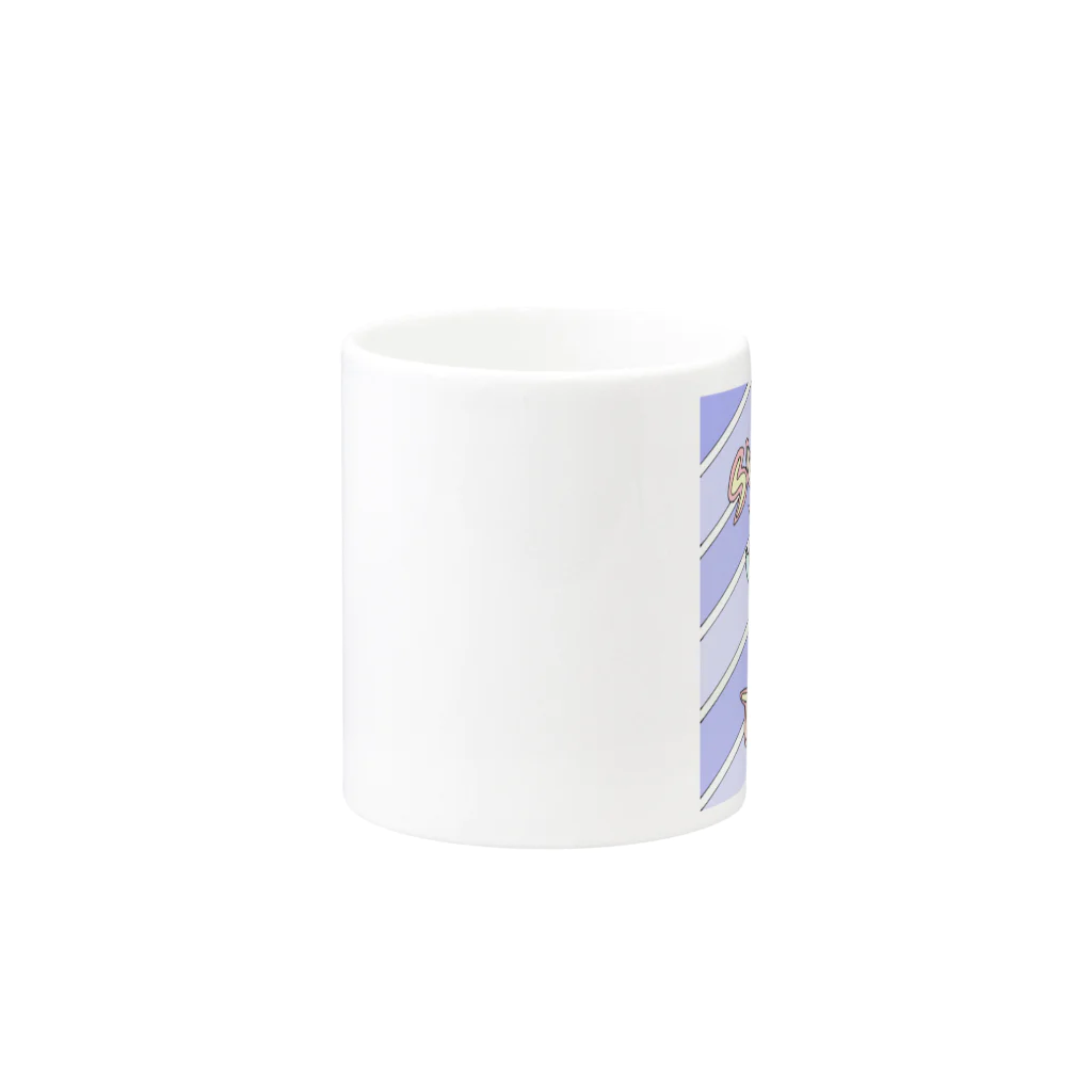 【Yuwiiの店】ゆぅぅぃーのSUPER★TON! Mug :other side of the handle