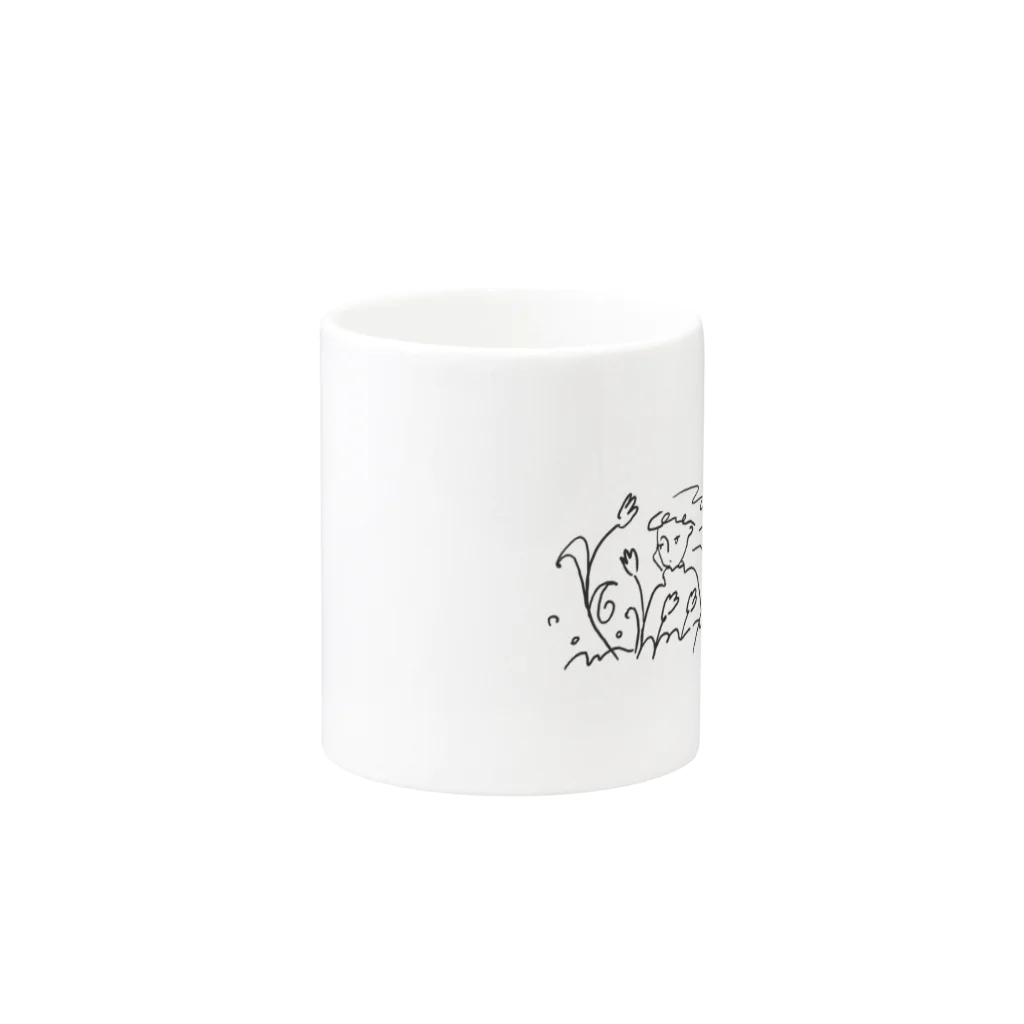 onionsのKaze no yousei Mug :other side of the handle