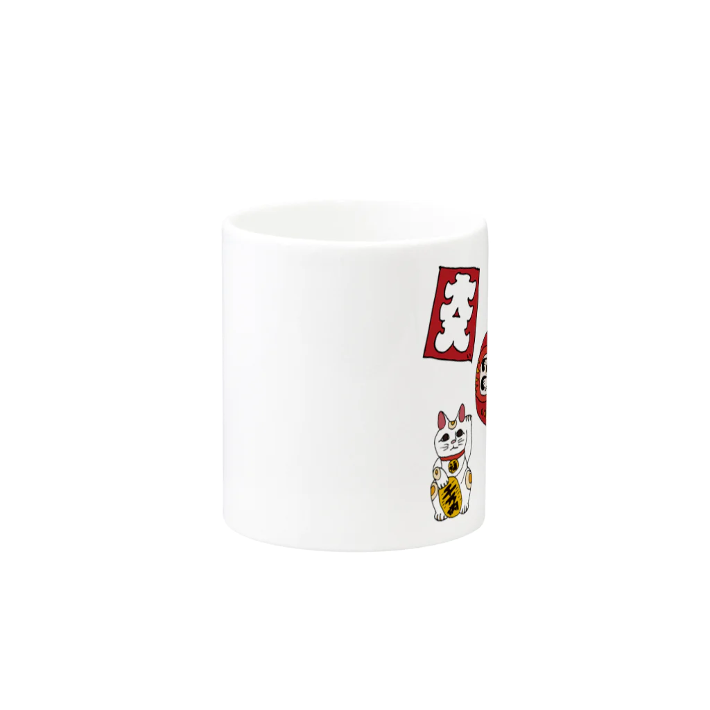 Kmaxshop53の縁起物大集合！ Mug :other side of the handle