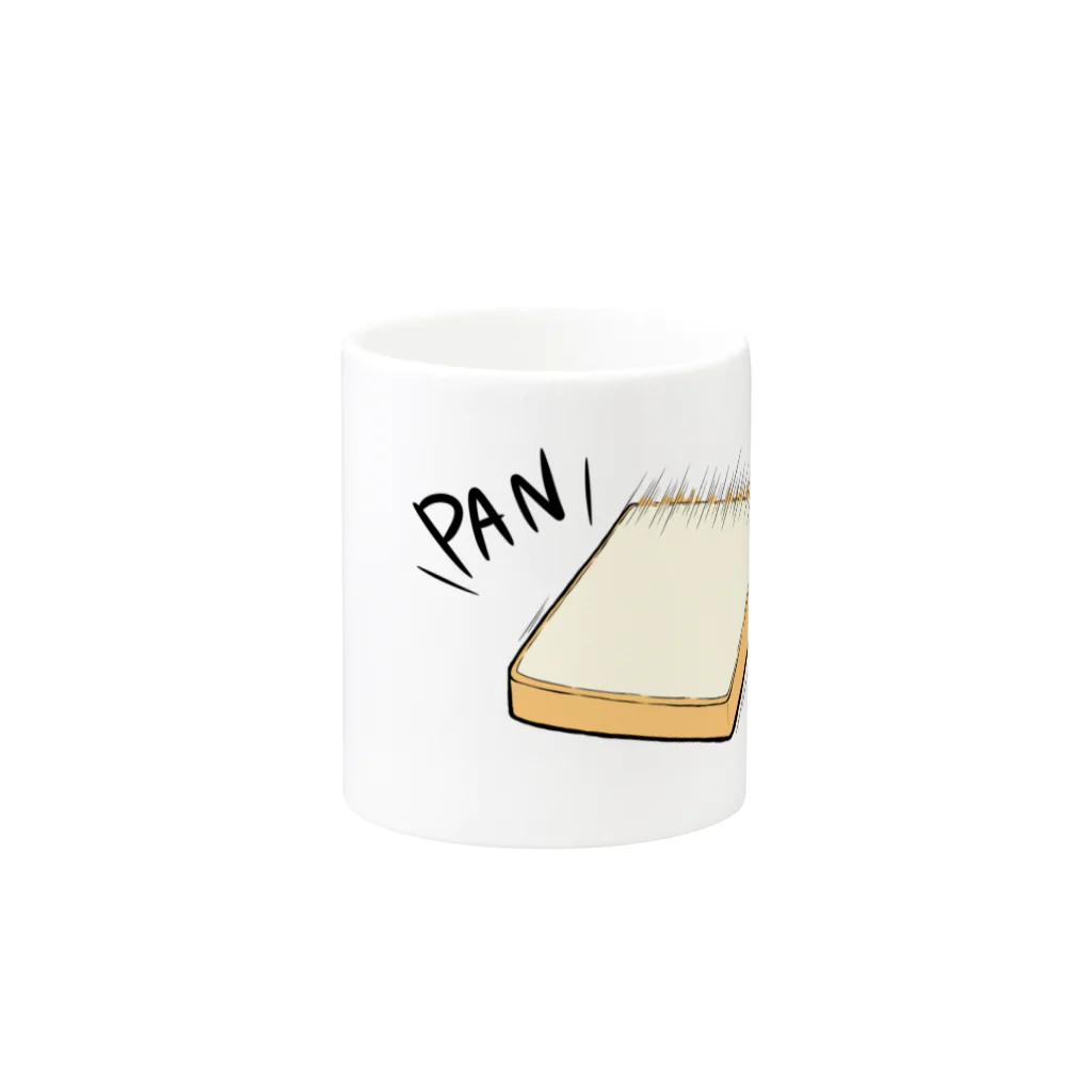 モモタロのPAN Mug :other side of the handle