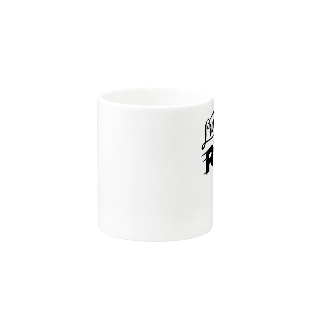 JOKERS FACTORYのLIVE TO RIDE Mug :other side of the handle