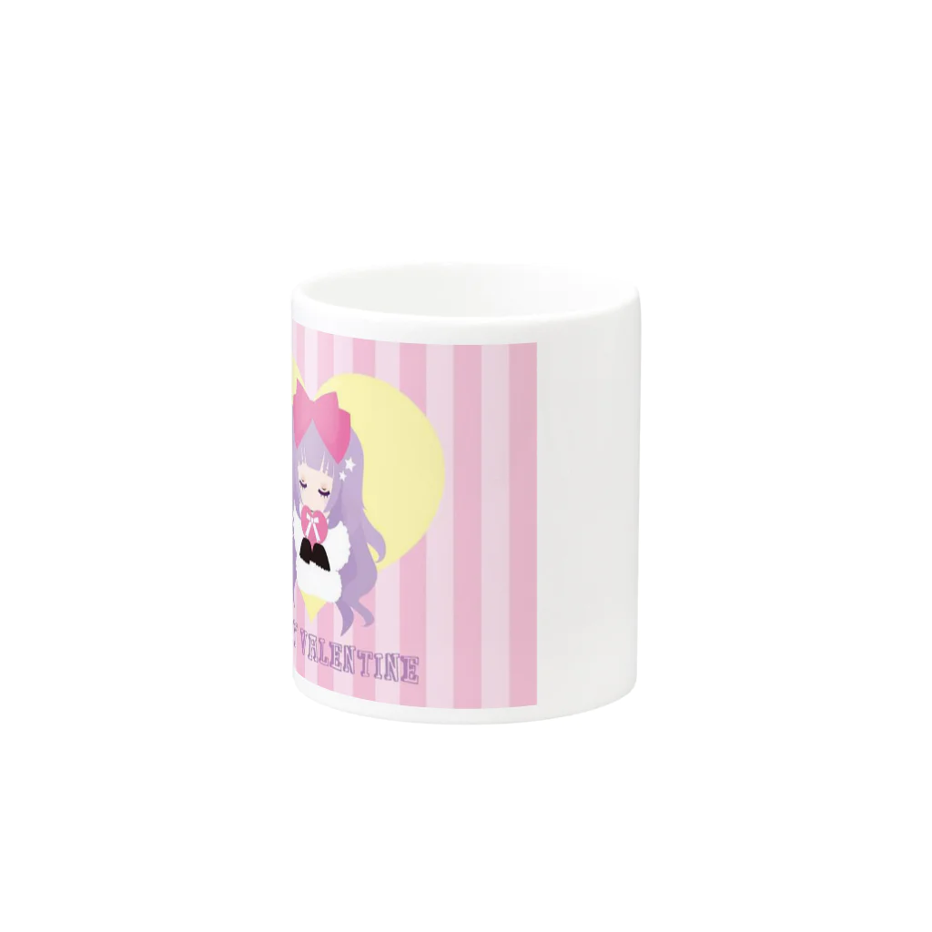 hikaru@綿毛の怒りのSweet Valentine Mug :other side of the handle