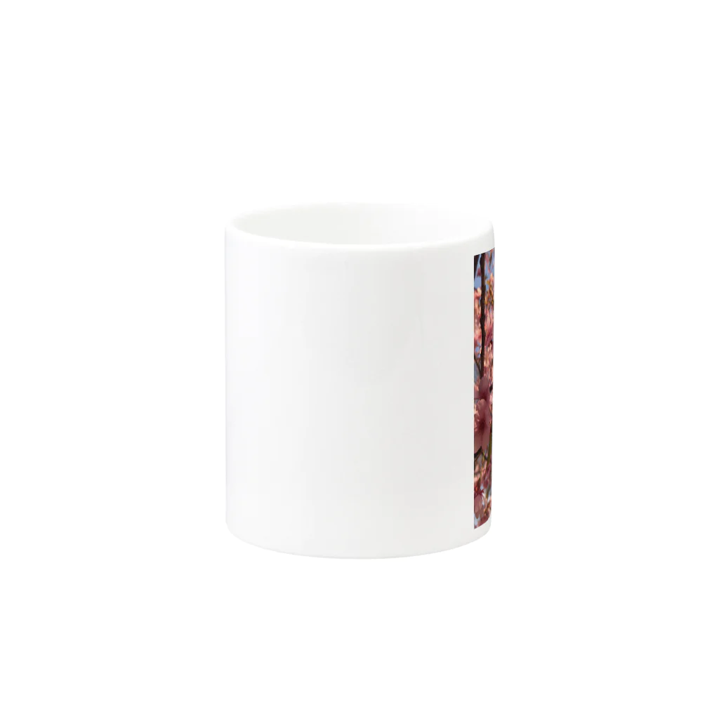 tekonaの河津桜 Mug :other side of the handle