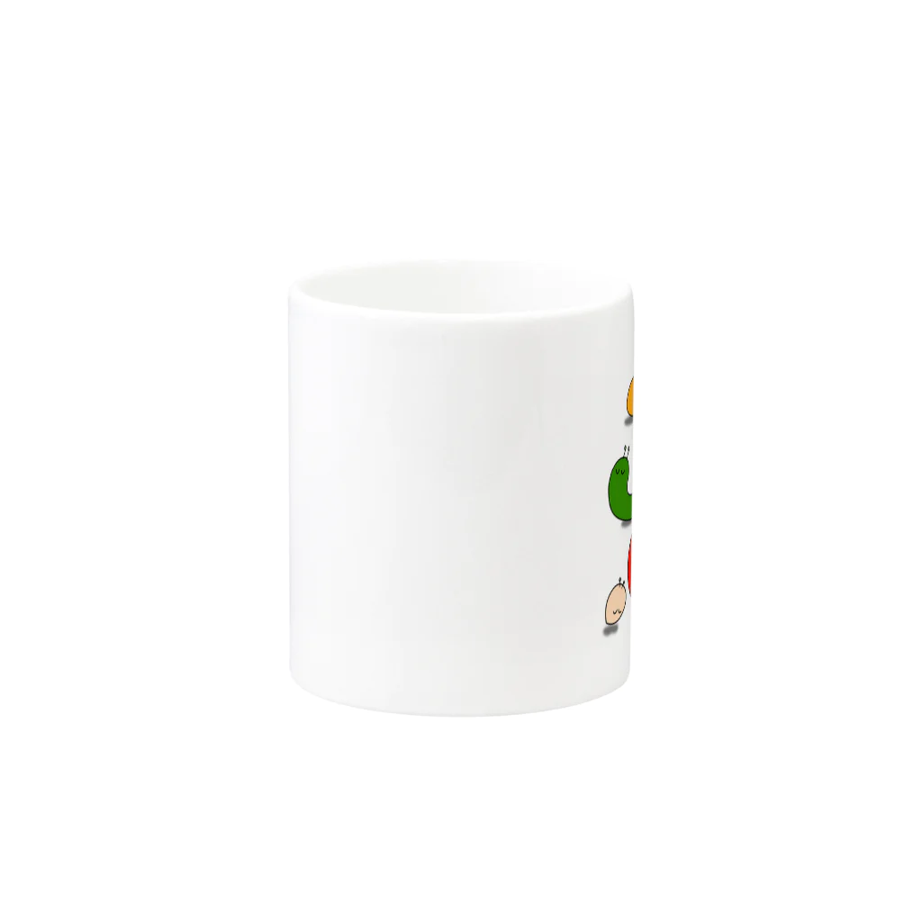 ＣＮＣＧの菌類 Mug :other side of the handle