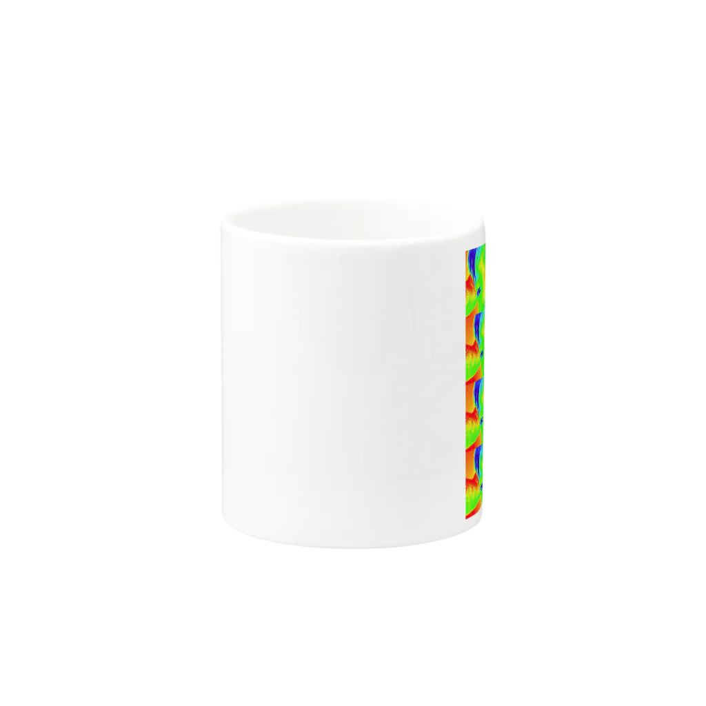 shop oh!la!la!のAndy Saku Mug :other side of the handle