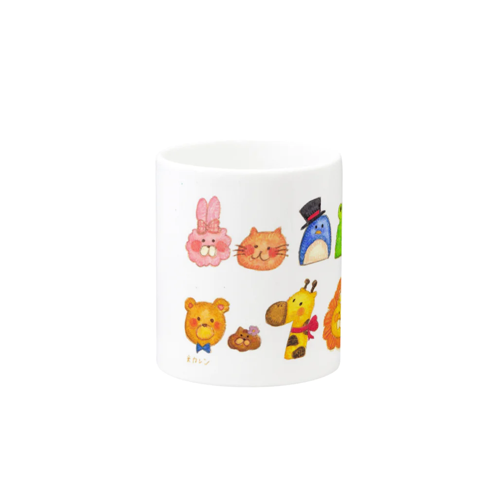 carenのおめかし Mug :other side of the handle