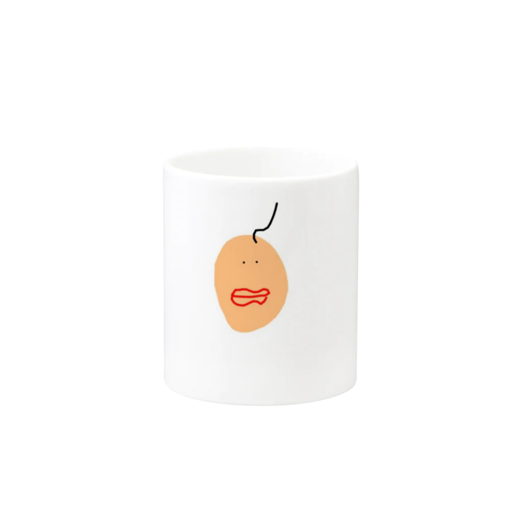 すっずーきのKURIKI Mug :other side of the handle