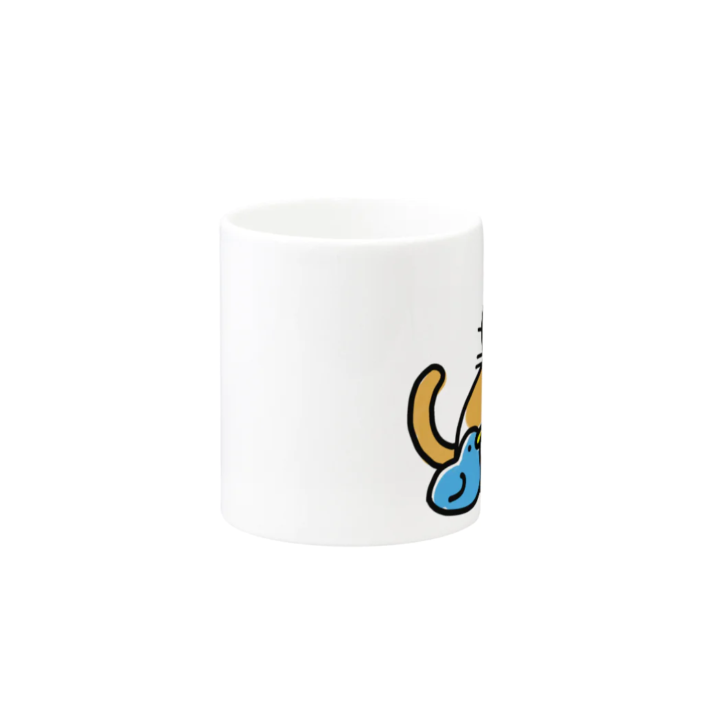 chizuruのとりとねこ Mug :other side of the handle