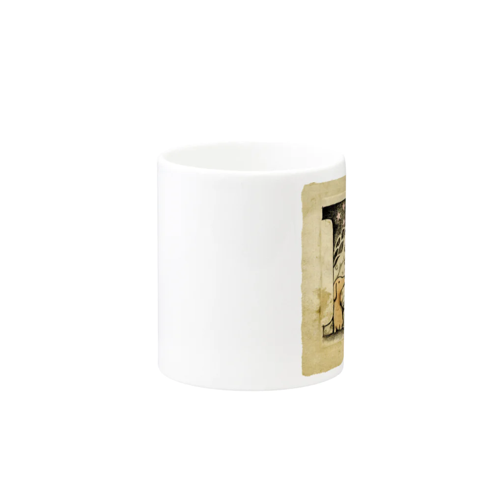 kaeruruのD Mug :other side of the handle